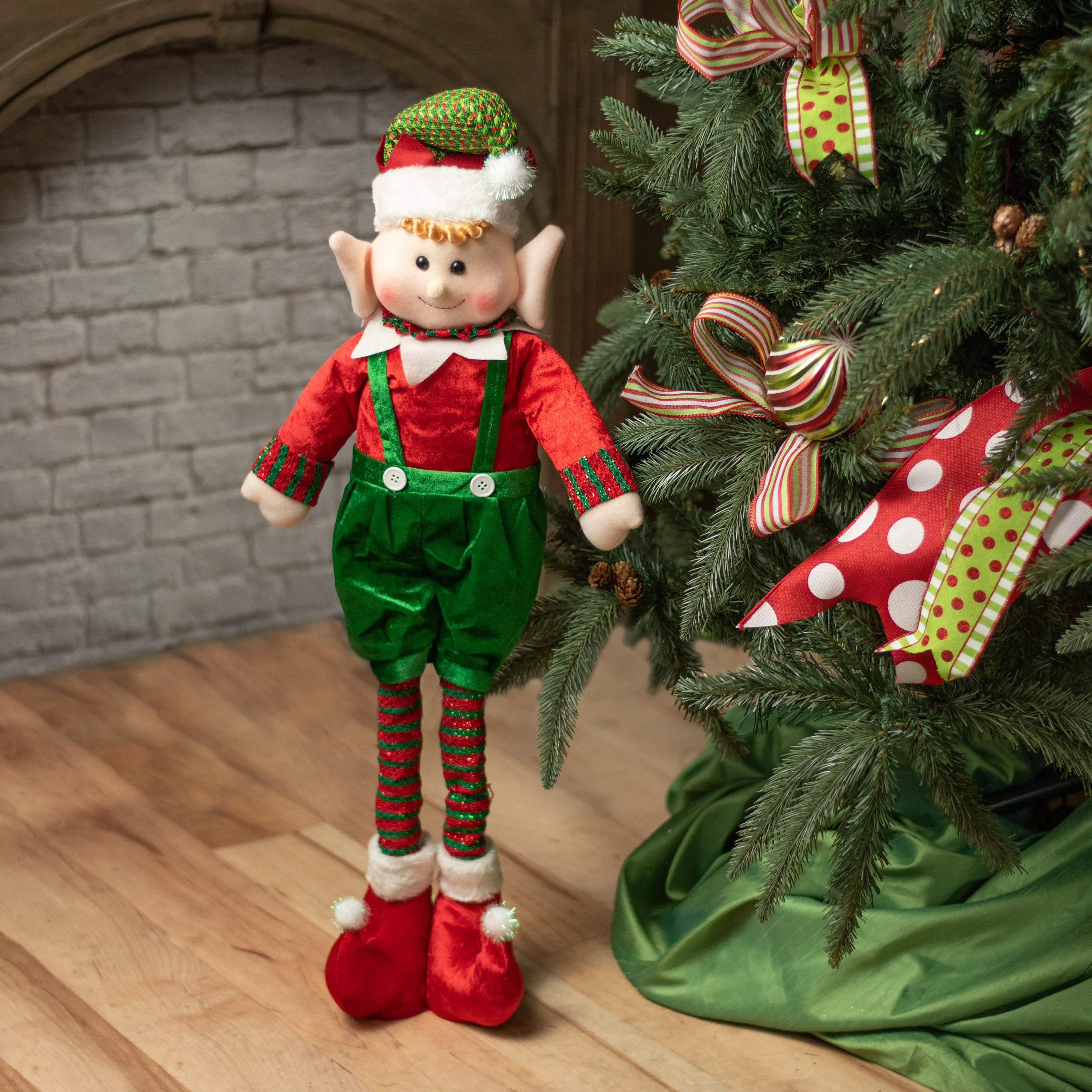 33" Stretch Standing Elf