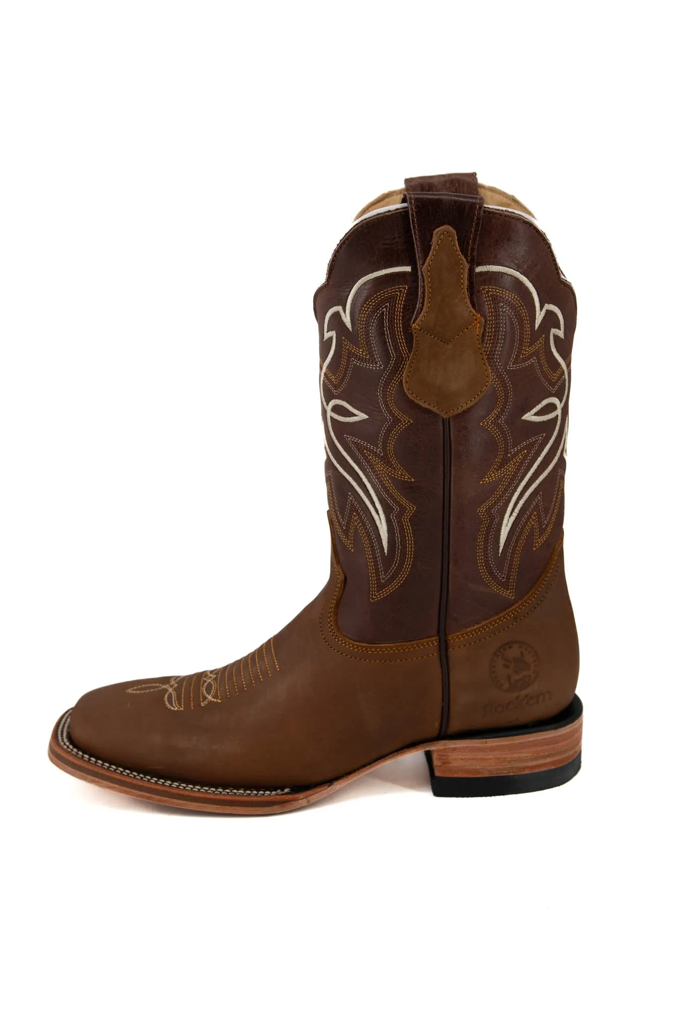 400 Crazy Square Toe Cowboy Boot
