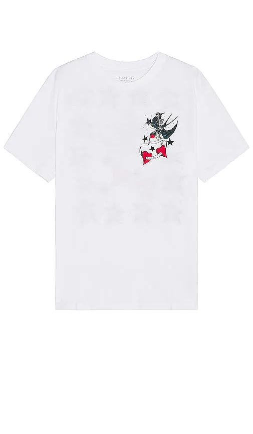 ALLSAINTS Pilot Tee in White