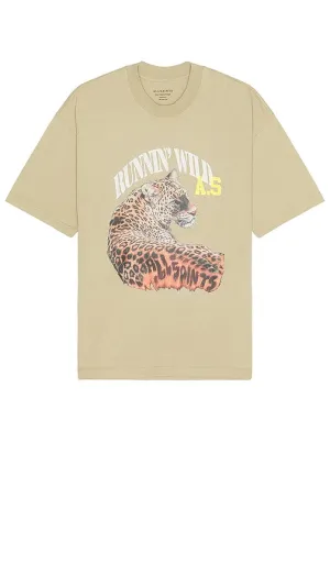 ALLSAINTS Species Tee in Sage