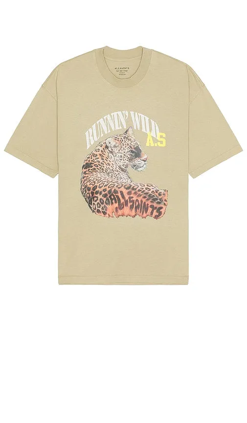 ALLSAINTS Species Tee in Sage