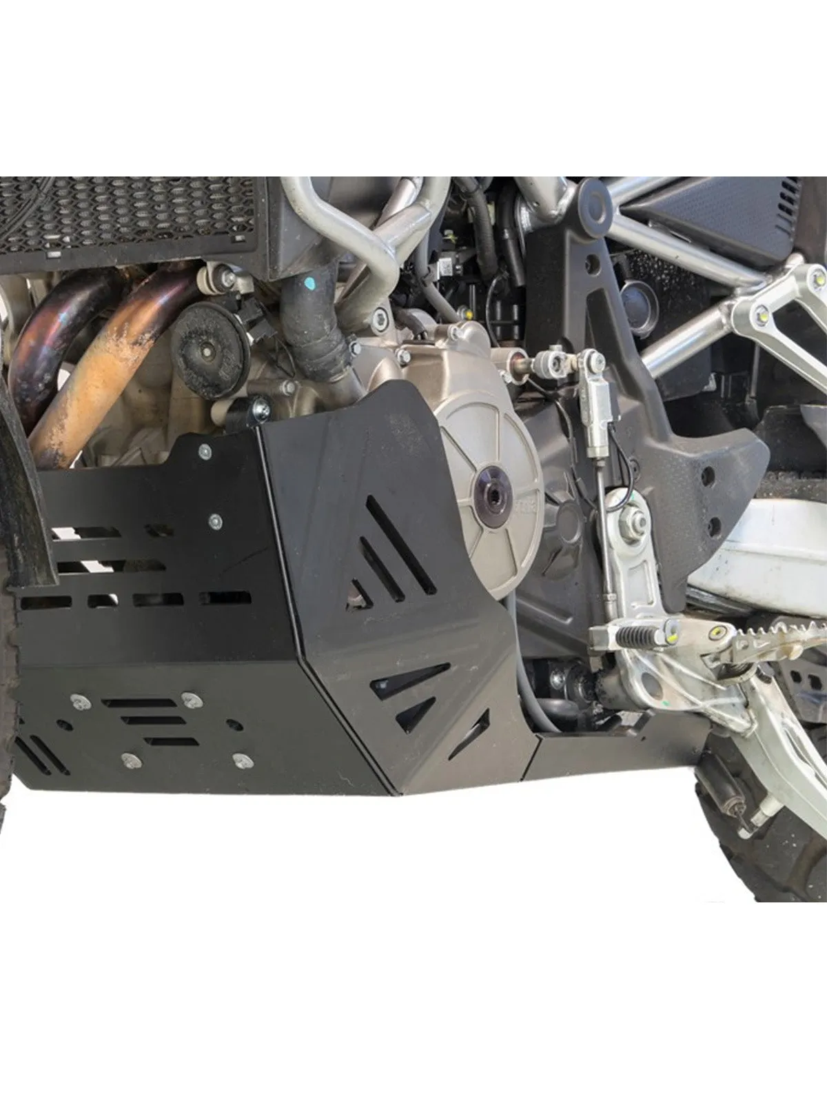 AXP Adventure Skid Plate HDPE 8mm (Black) Aprilia Tuareg 660 20-23