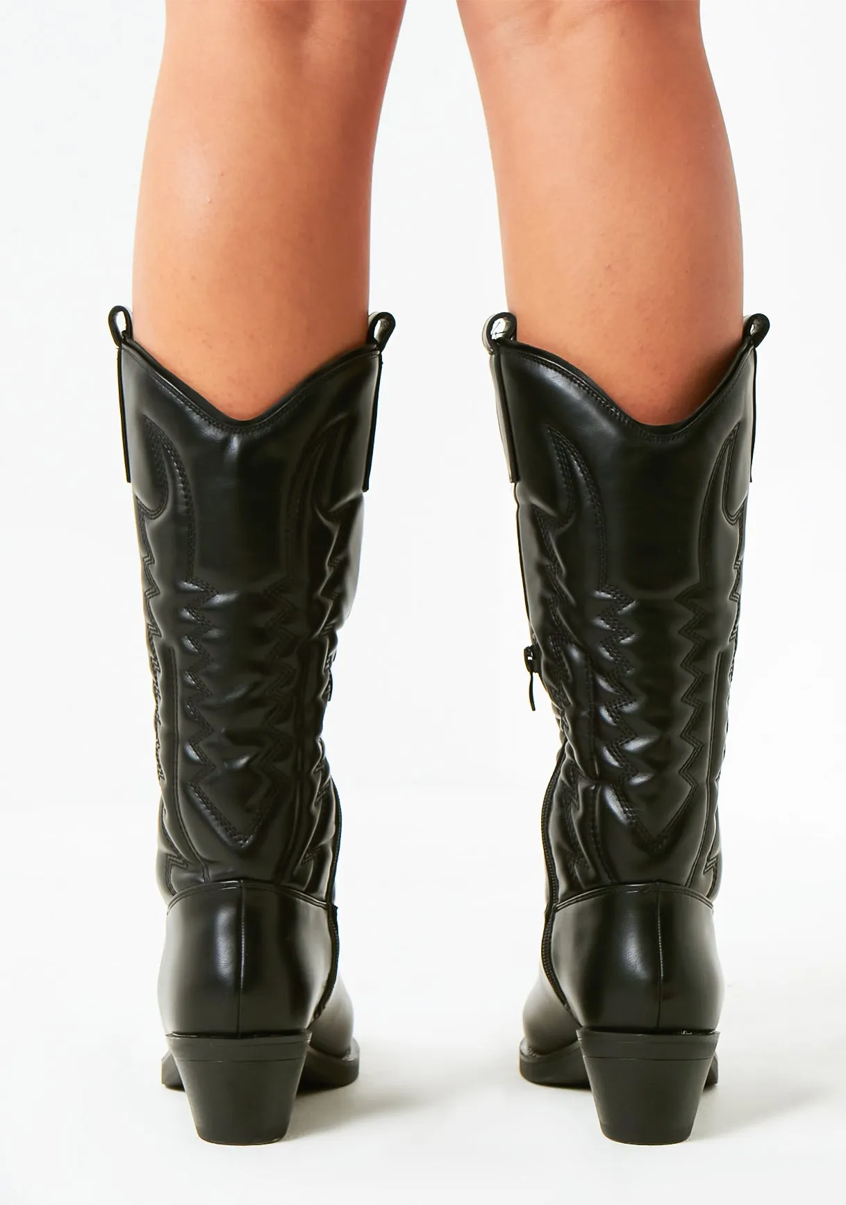 Bethanie Black Cowboy Boots