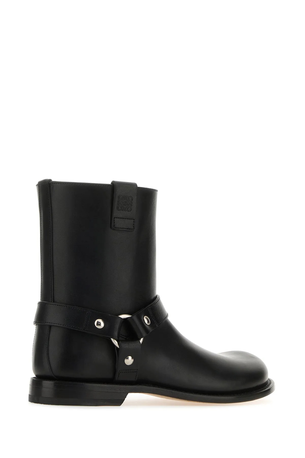 Black leather Campo Biker boots