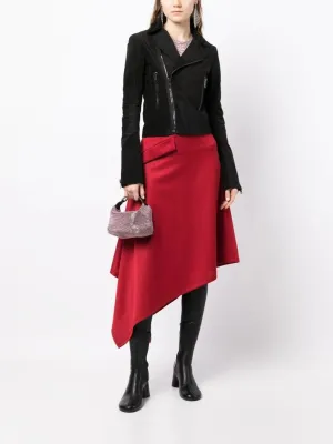 Black Suede Biker Jacket