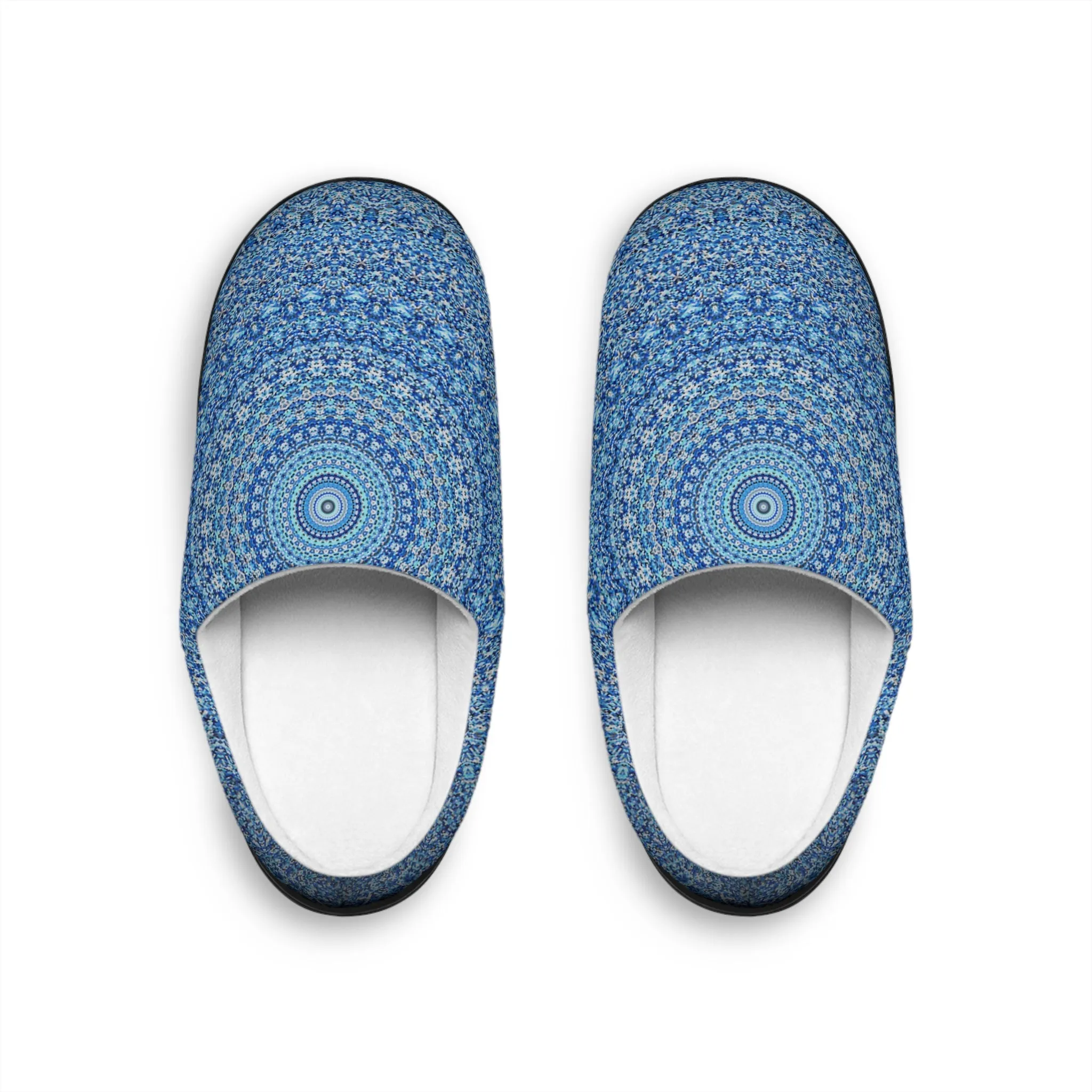 Blue Mandala - Inovax Women's Indoor Slippers