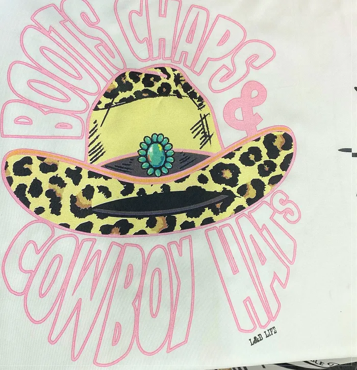BOOTS CHAPS & COWBOY HATS