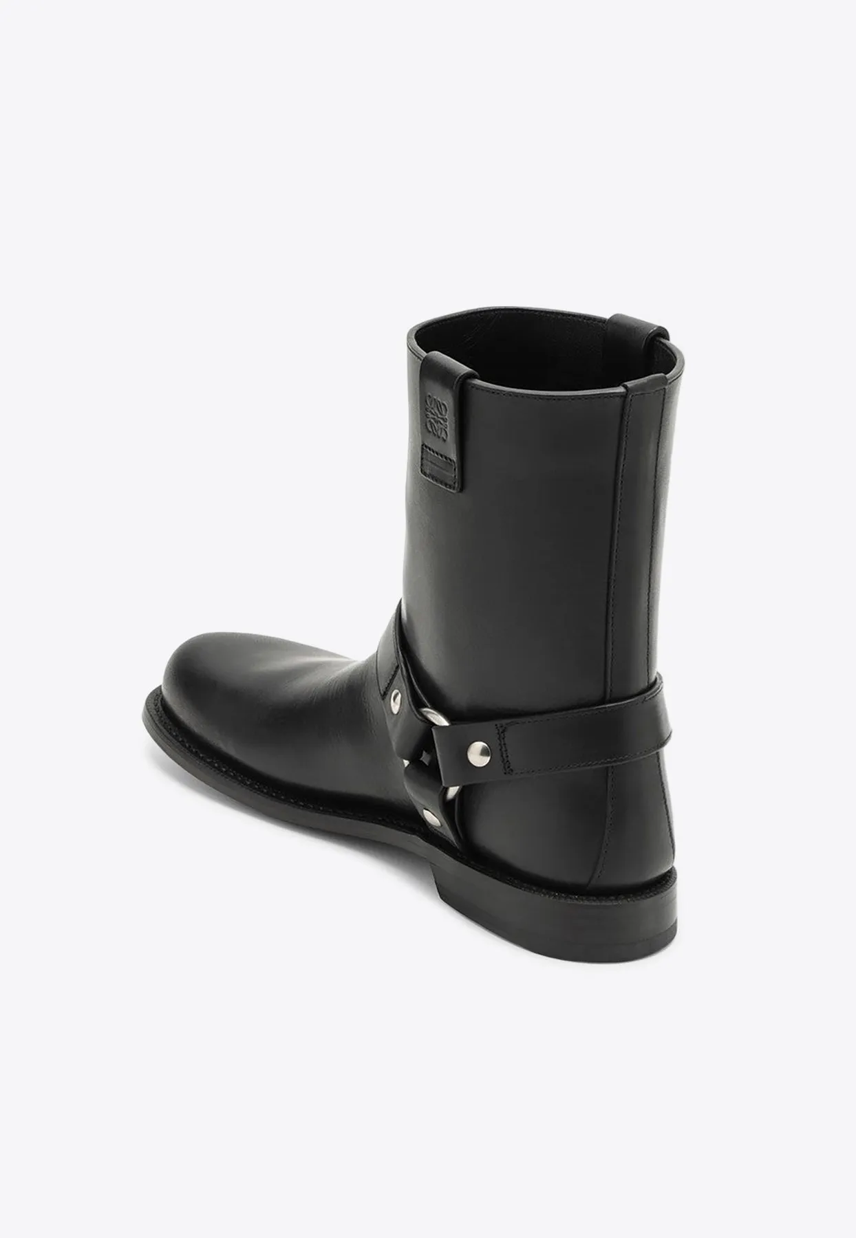 Campo Biker Leather Chelsea Boots