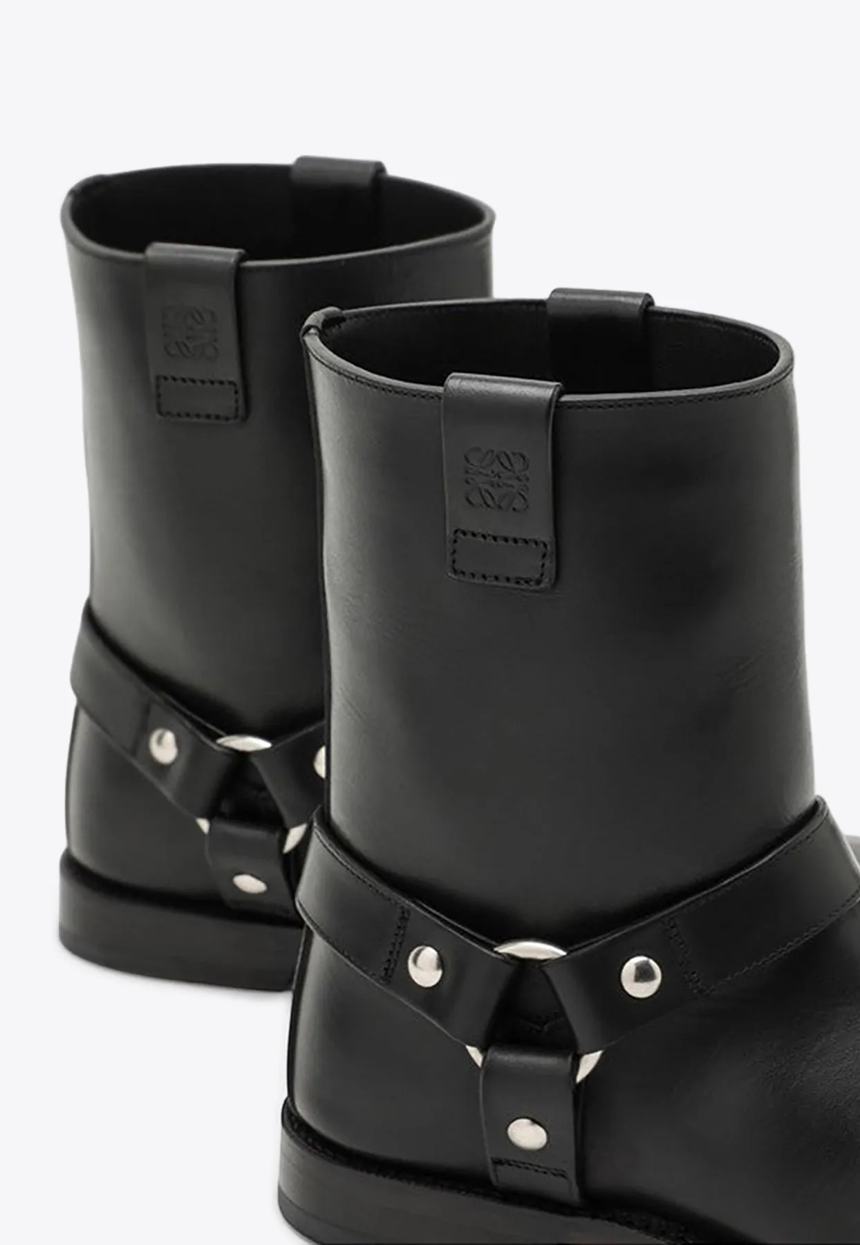Campo Biker Leather Chelsea Boots