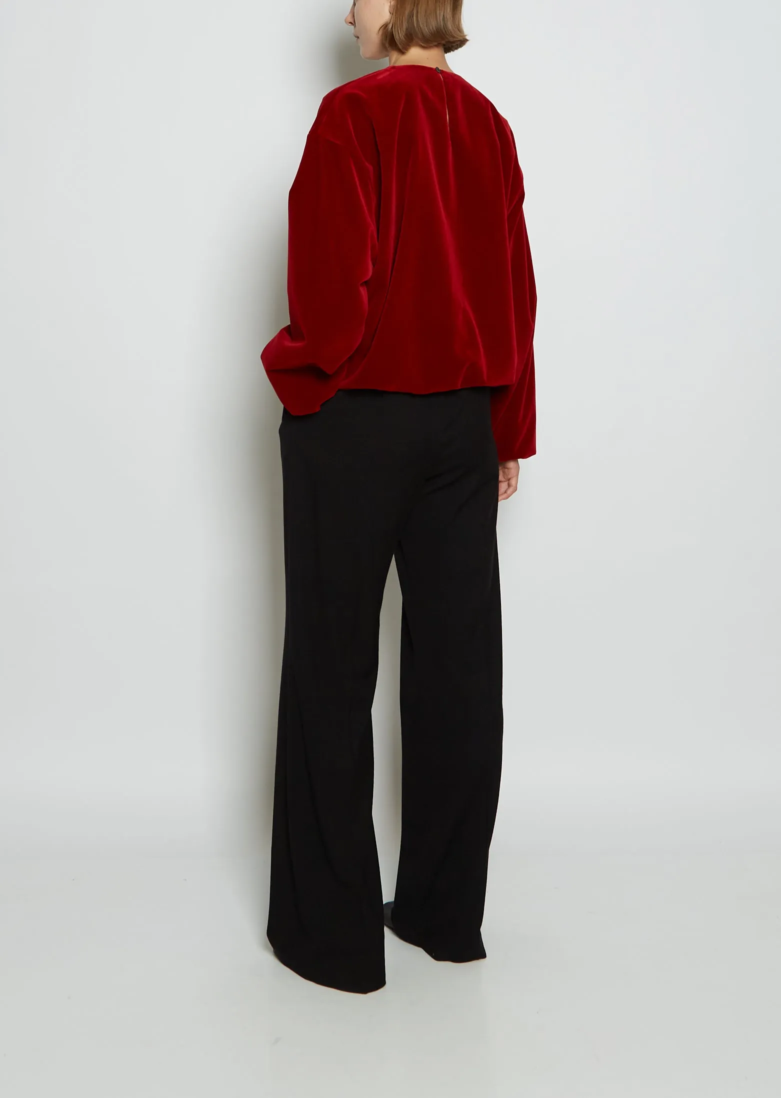 Capo Cotton Velvet Top
