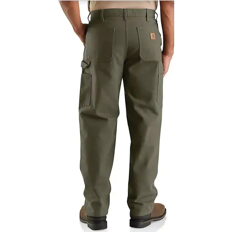 Carhartt® B11-MOS 40X34 Men's Utility Work Pants, 40 Waist, 34 Length, Loose Fit, Moss, Cotton