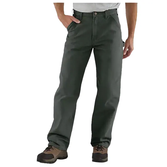 Carhartt® B11-MOS 40X34 Men's Utility Work Pants, 40 Waist, 34 Length, Loose Fit, Moss, Cotton