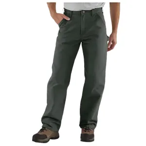 Carhartt® B11-MOS 40X34 Men's Utility Work Pants, 40 Waist, 34 Length, Loose Fit, Moss, Cotton