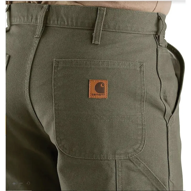 Carhartt® B11-MOS 40X34 Men's Utility Work Pants, 40 Waist, 34 Length, Loose Fit, Moss, Cotton