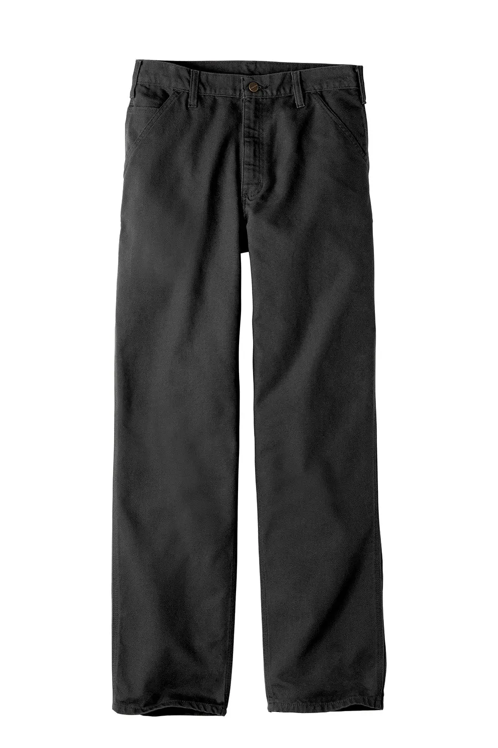 Carhartt Mens Washed Duck Work Dungarees w/ Pockets - Black - NEW