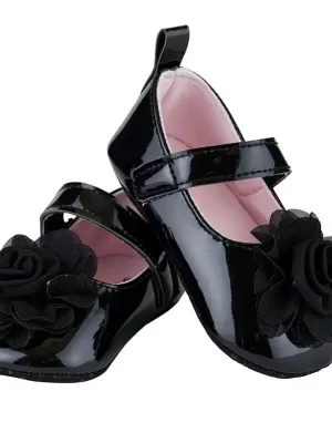 Dress Shoes - Fancy Rose (Size 6-12M)