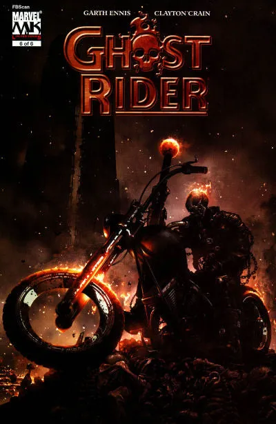 GHOST RIDER (2005) ROAD TO DAMNATION - SET OF SIX