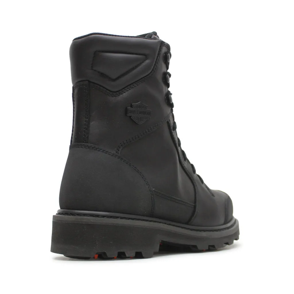 Harley Davidson Brockman Full Grain Leather Men's Ankle Boots
