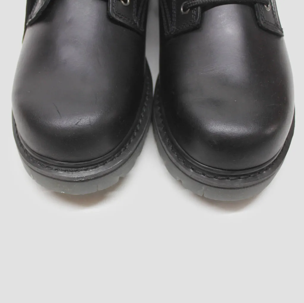 Harley Davidson Mens Boots Asherton 5 Inch Lace Casual Zip-Up Leather - UK 9