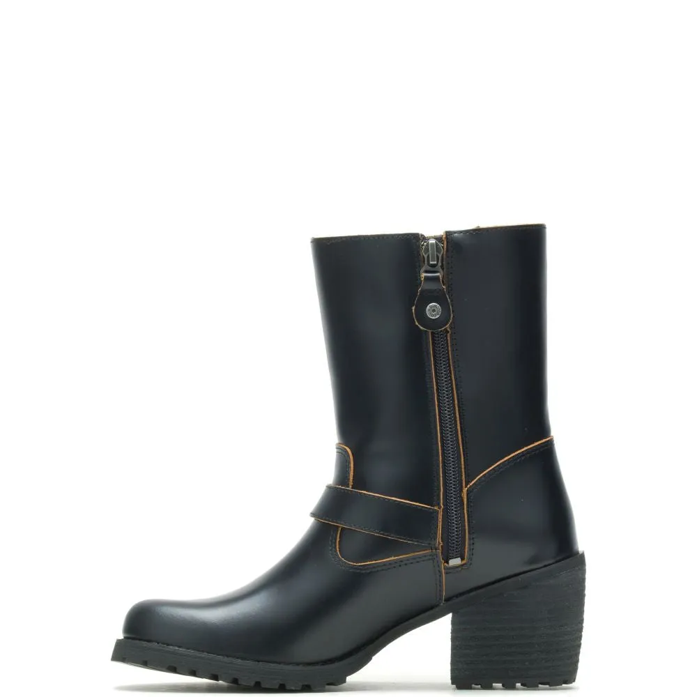 'Harley Davidson' Women's 6.5" Lalanne Engineer - Black