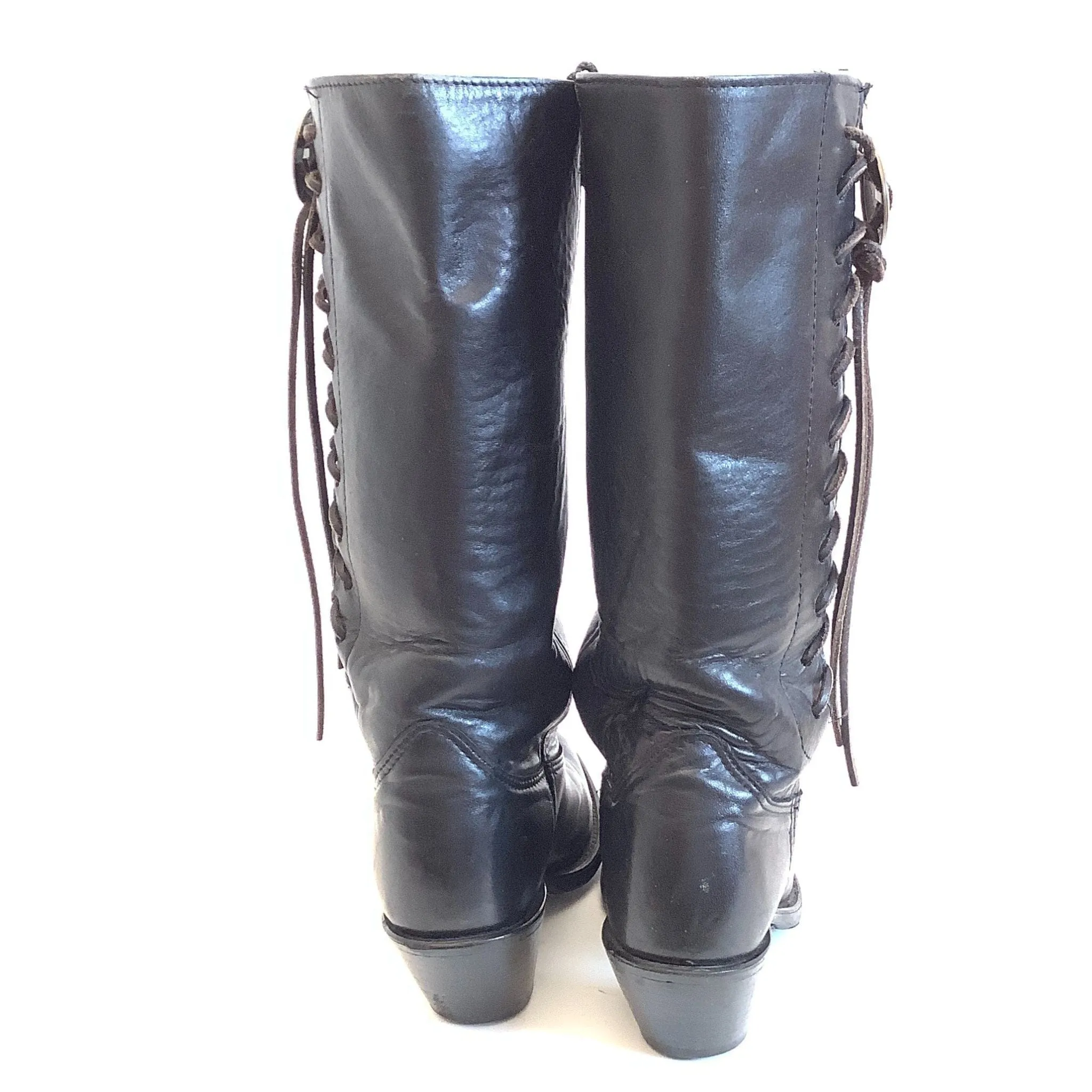 Harley Side Lace Boots