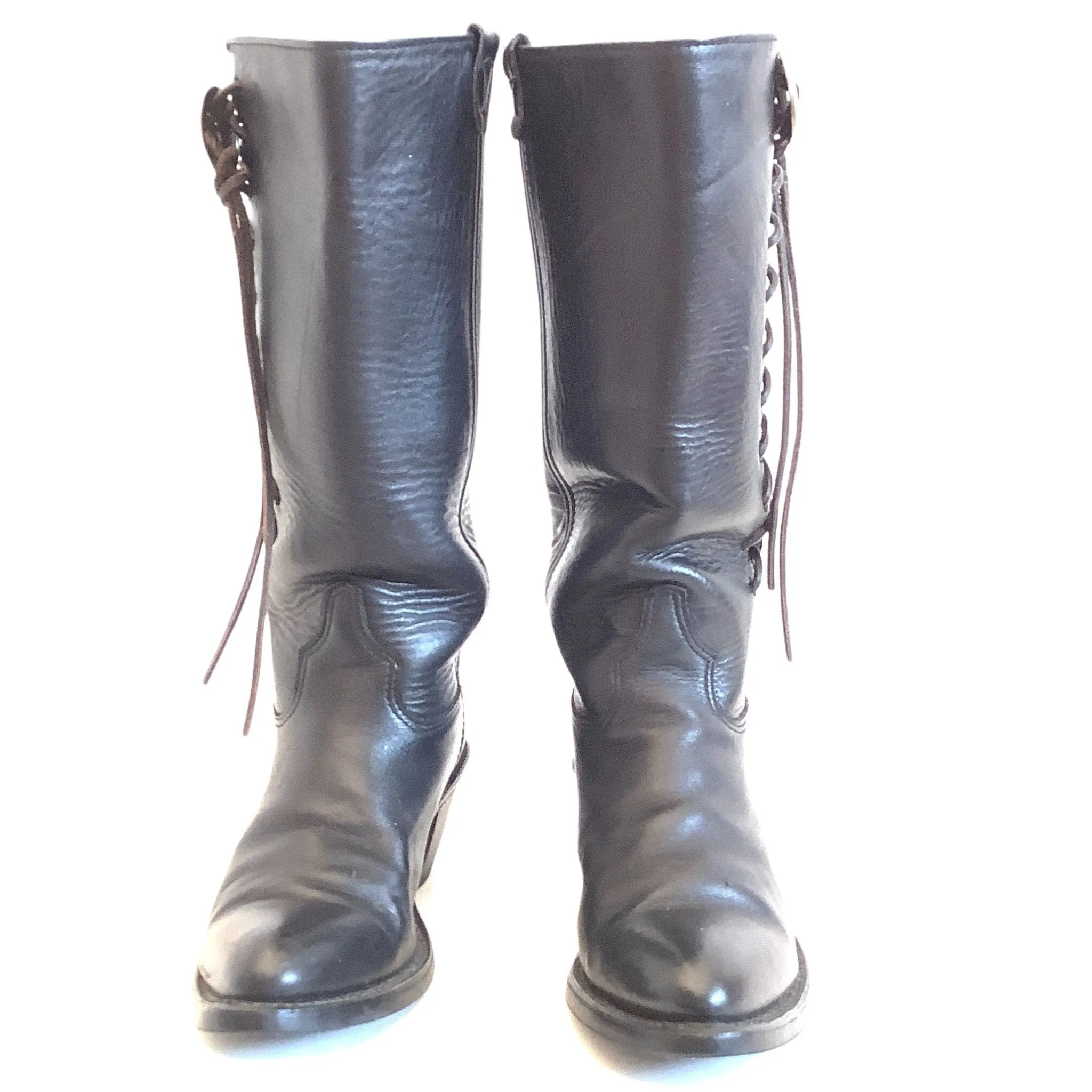 Harley Side Lace Boots