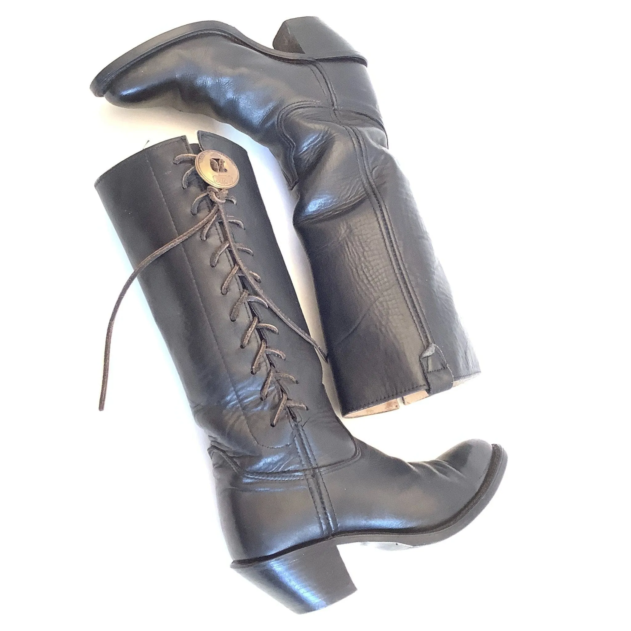 Harley Side Lace Boots