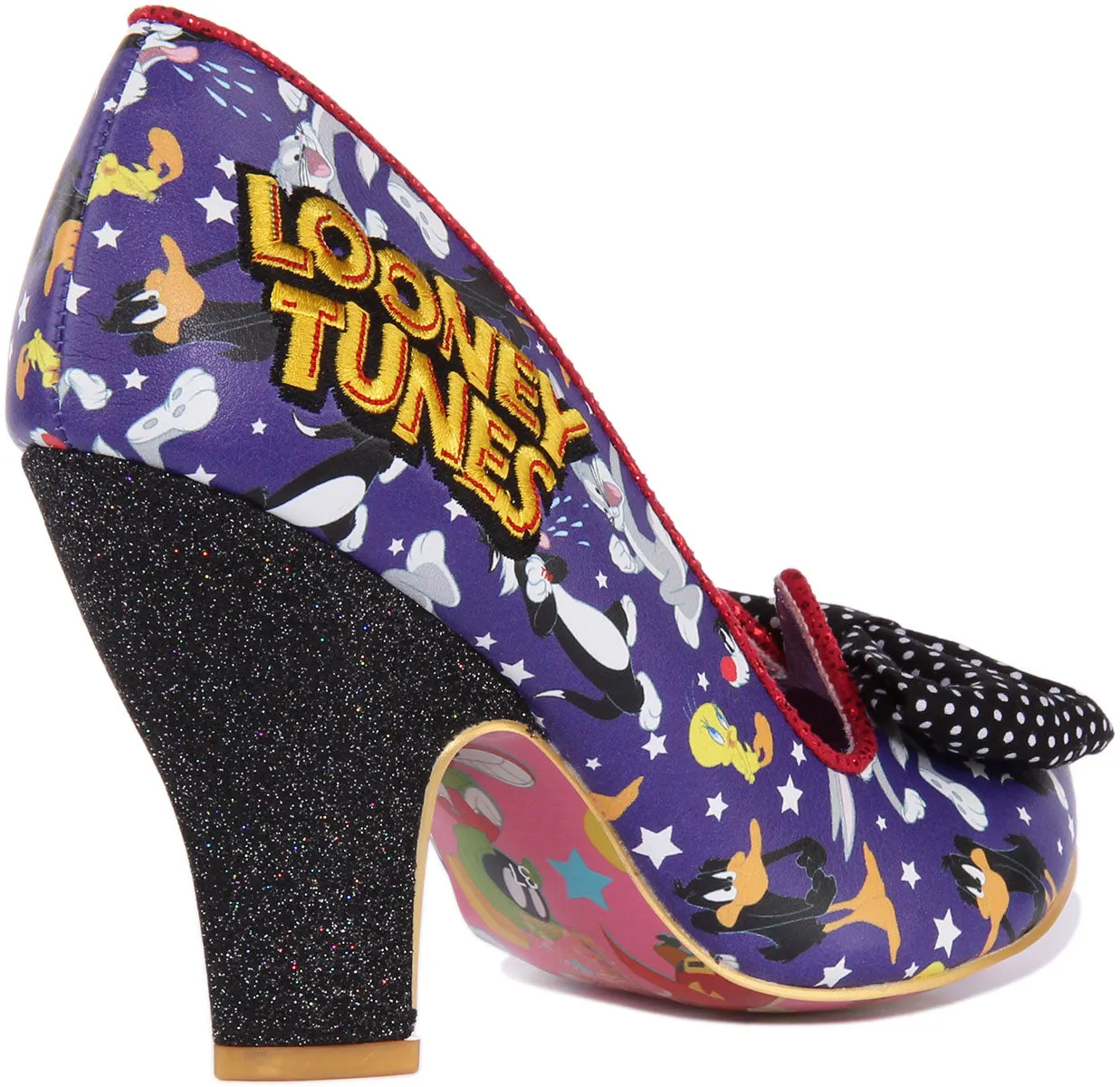 Irregular Choice Looney Time In Purple For Women