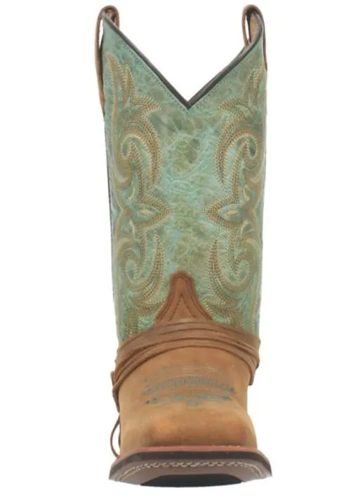 Laredo Women's Sadie Brown Square Toe Western Boots 5847