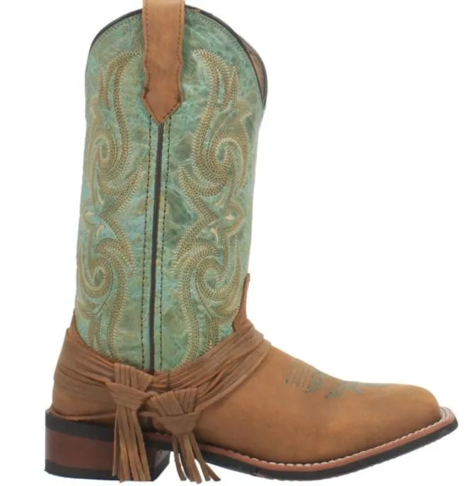 Laredo Women's Sadie Brown Square Toe Western Boots 5847
