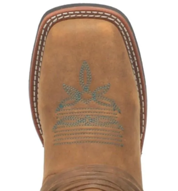 Laredo Women's Sadie Brown Square Toe Western Boots 5847