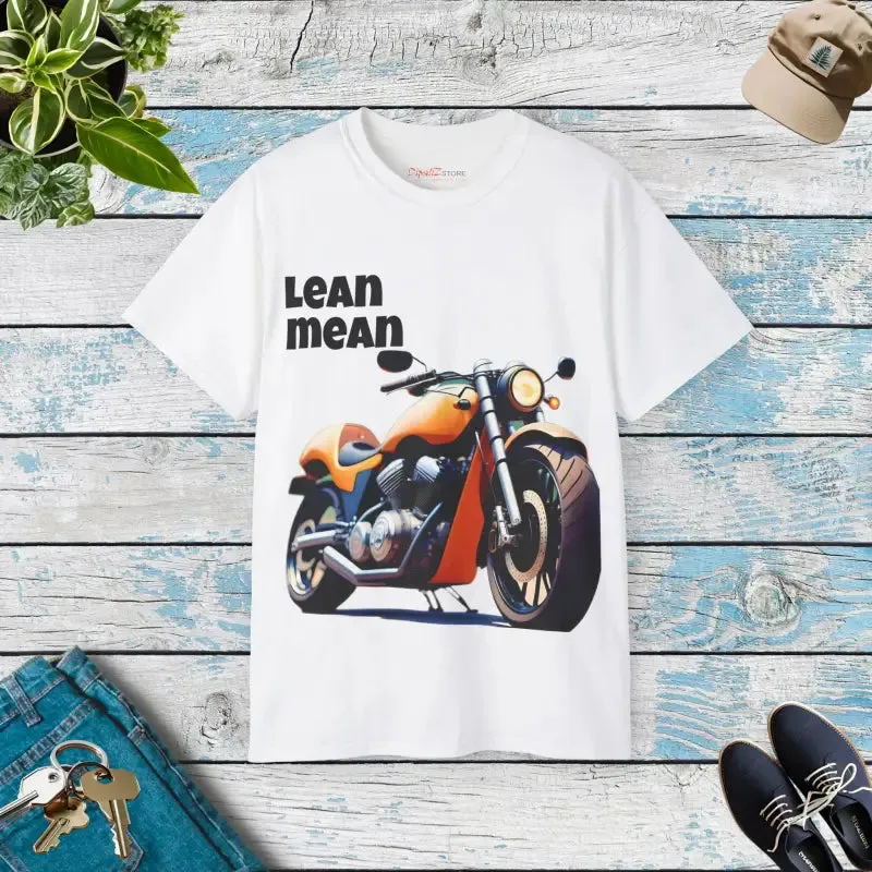 Lean Mean Machine Ultra Cotton Motorcycle Tee
