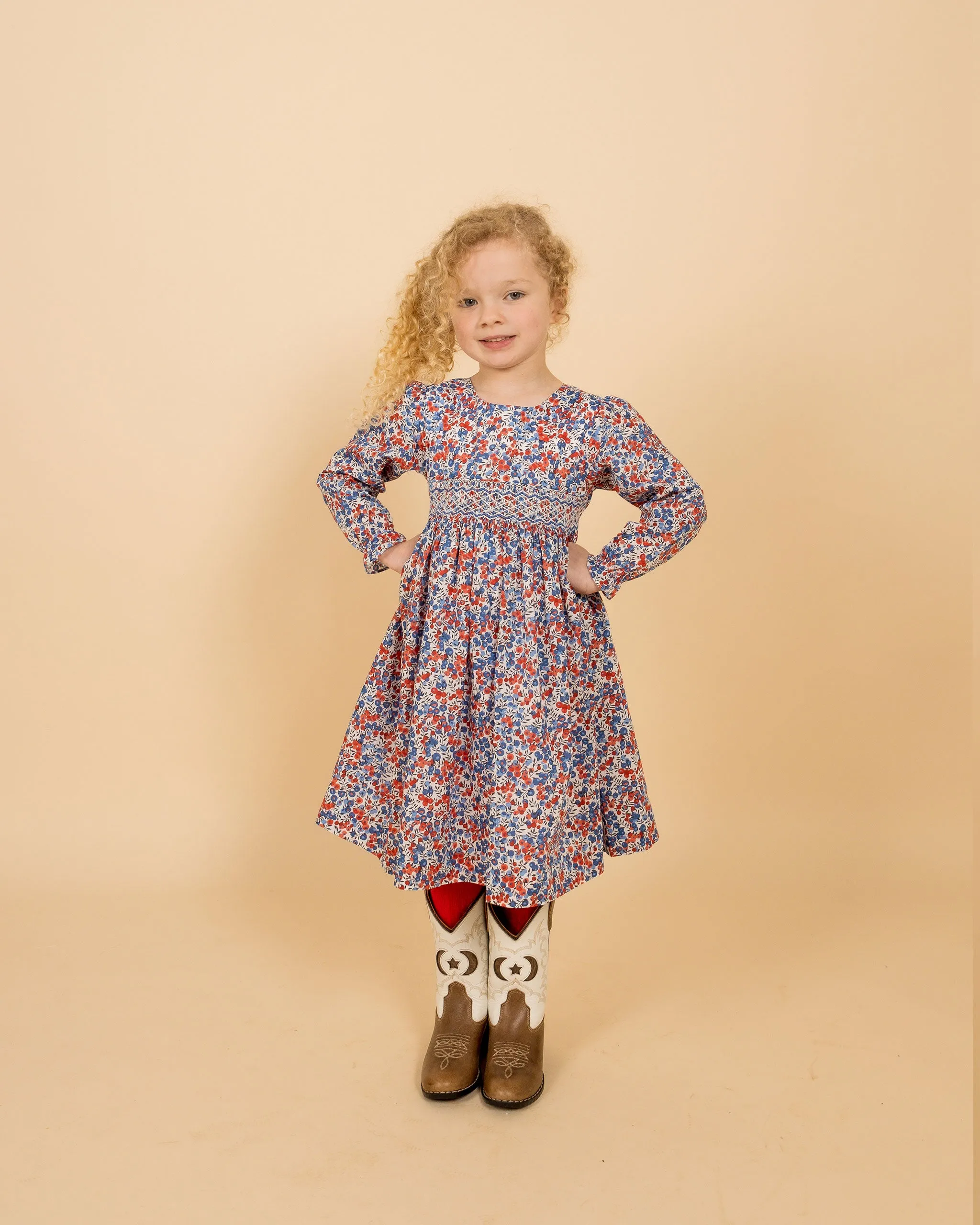 Made With Liberty Fabric: Girls Dress - London