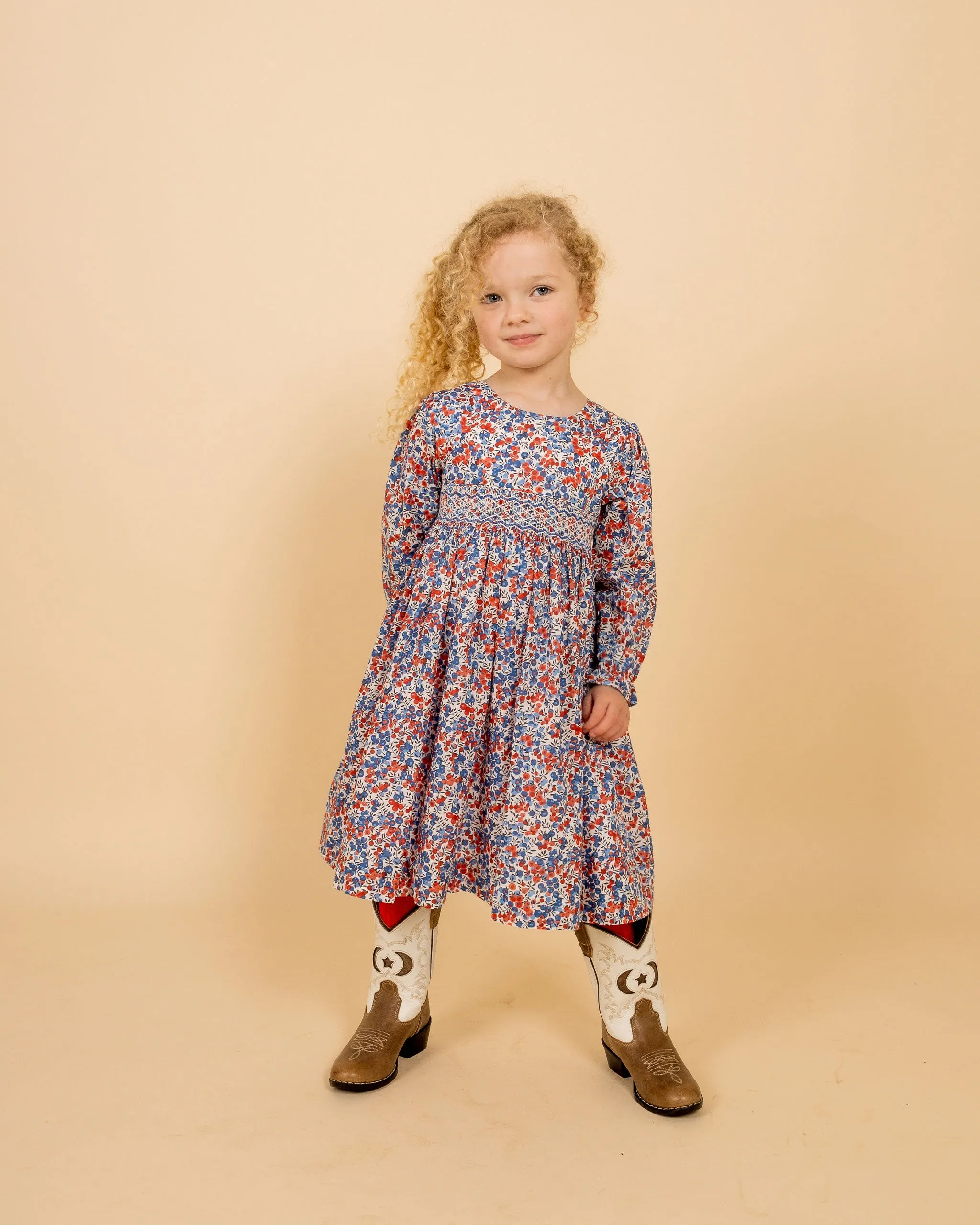 Made With Liberty Fabric: Girls Dress - London