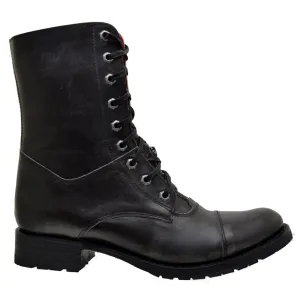 Men's Biker Boots Sendra 12663 Grey Washed Leather available size 44