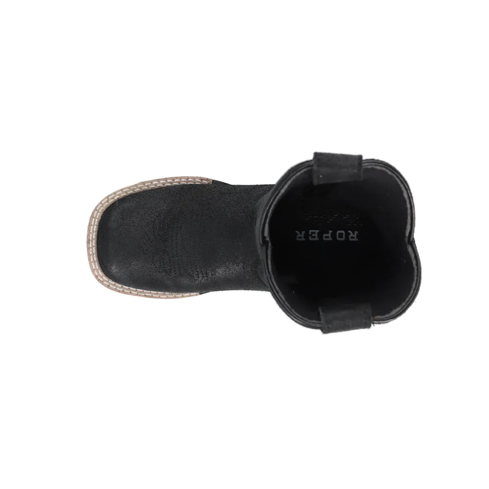 Monterey Square Toe Cowboy Boots (Little Kid-Big Kid)