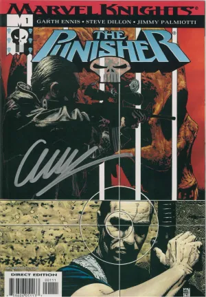 PUNISHER VOL 6 #1 -  SIGNED BY GARTH ENNIS