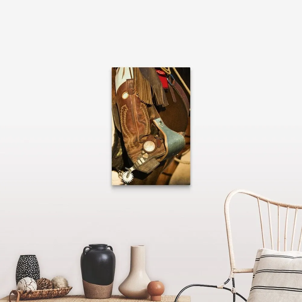 "Cowboy Boots" Canvas Wall Art