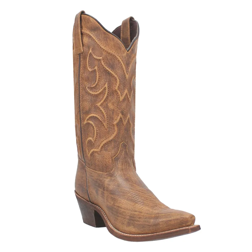 Reva Embossed Snip Toe Cowboy Boots