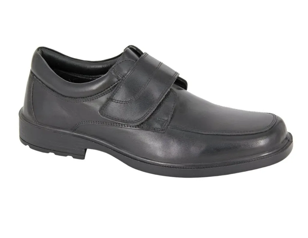 Roamers Mens Shoe M606A Black