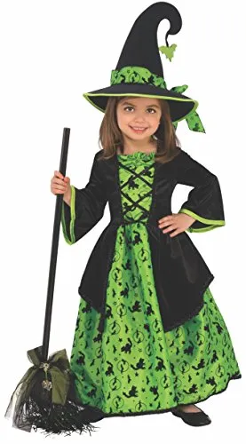 Rubie's Green Witch Girls Costume