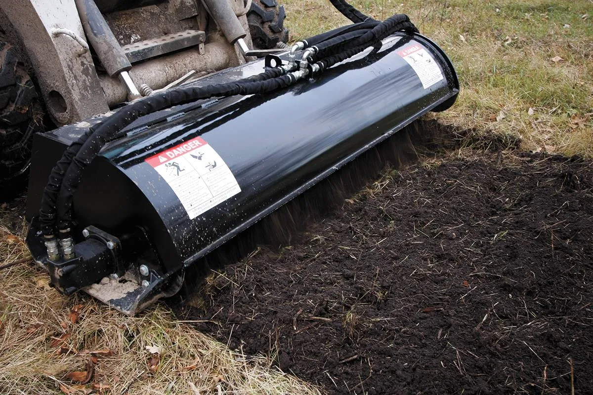 Skid Steer Tiller | Quick Tiller-Industrial Rotary Tiller