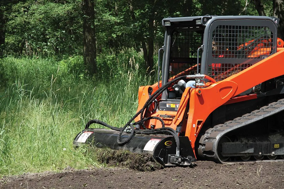 Skid Steer Tiller | Quick Tiller-Industrial Rotary Tiller