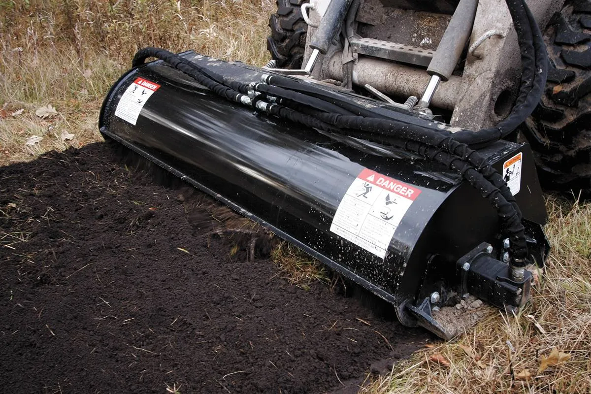 Skid Steer Tiller | Quick Tiller-Industrial Rotary Tiller