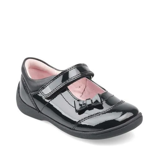 Startrite Girls Shoe Twizzle Black Patent