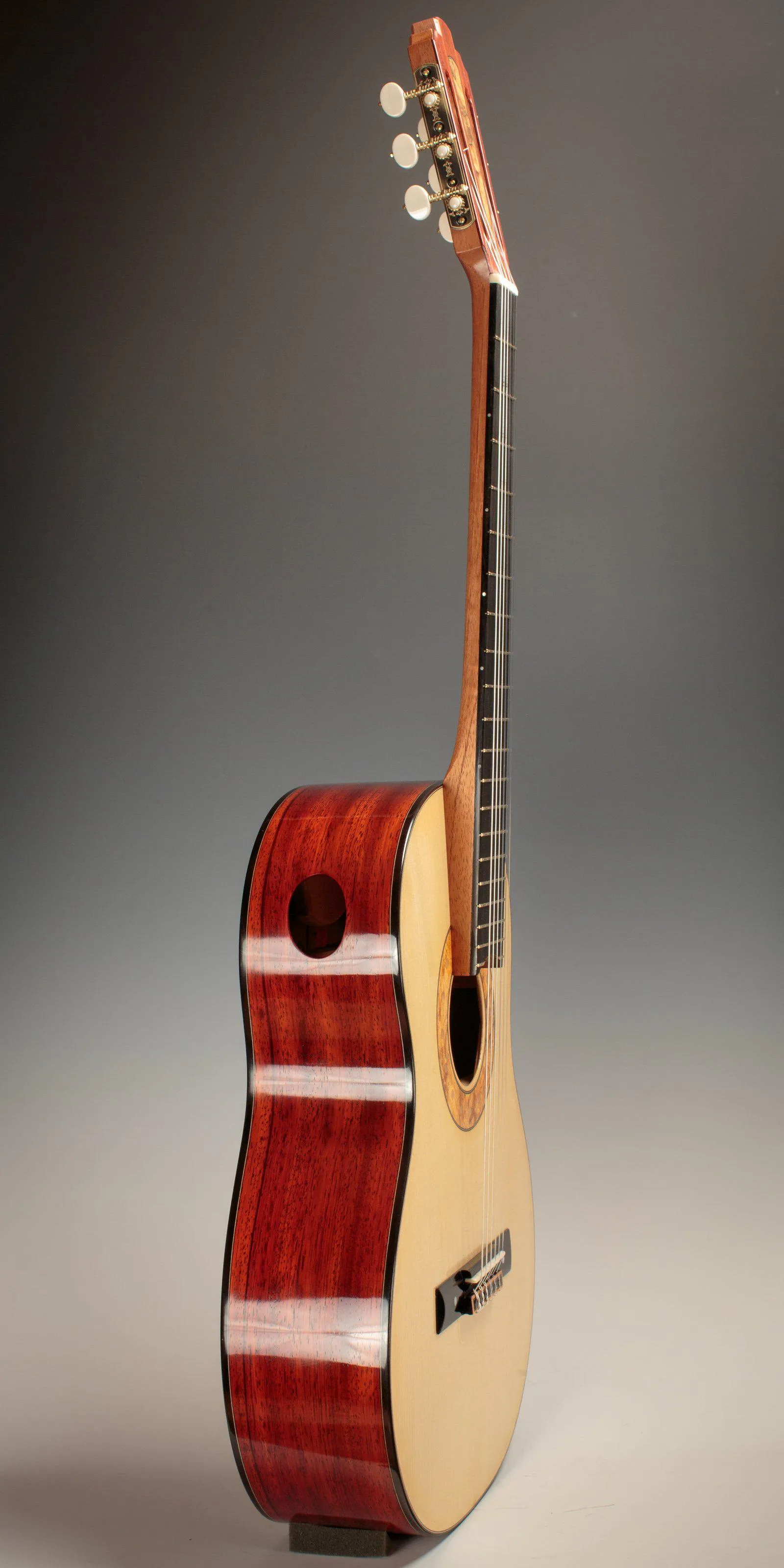 Tony Ennis Classical Guitar, The X-1: Padauk & Spruce - SOLD