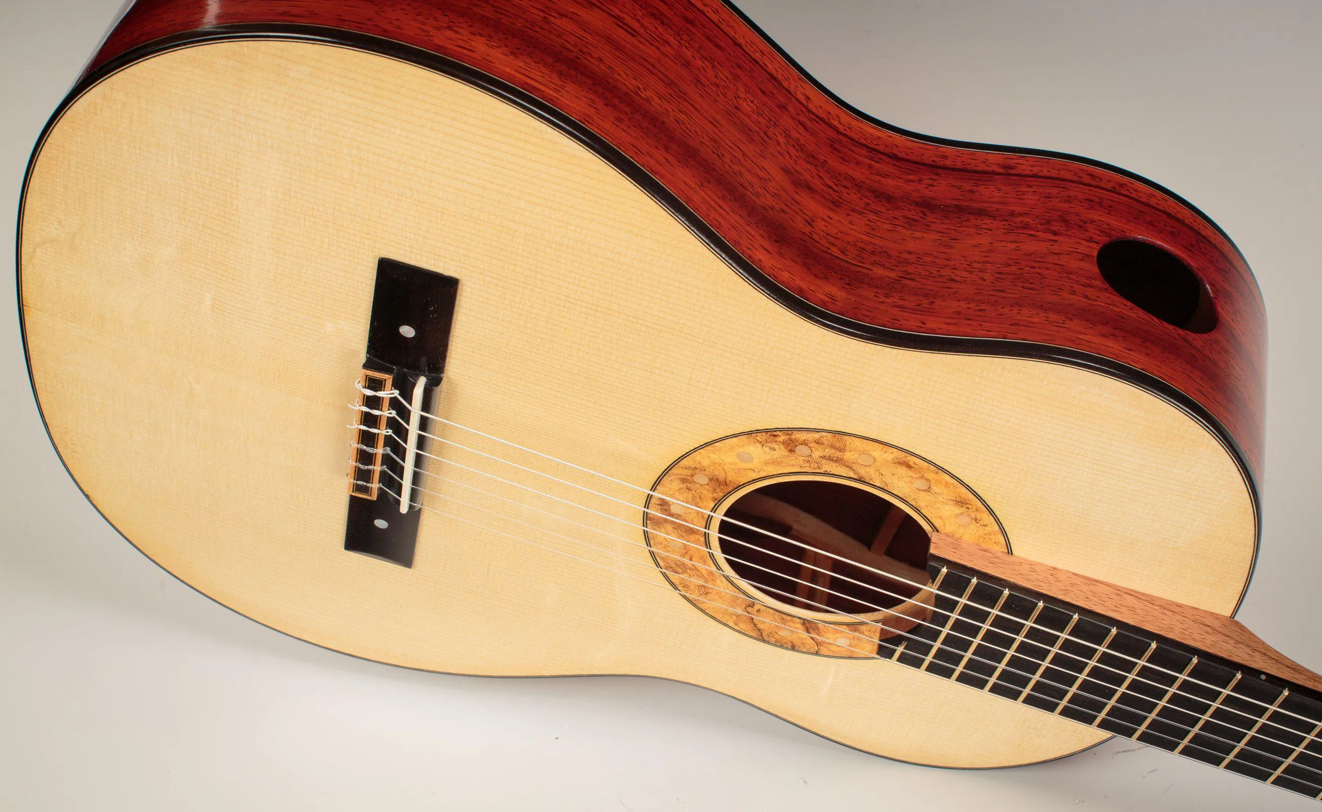 Tony Ennis Classical Guitar, The X-1: Padauk & Spruce - SOLD