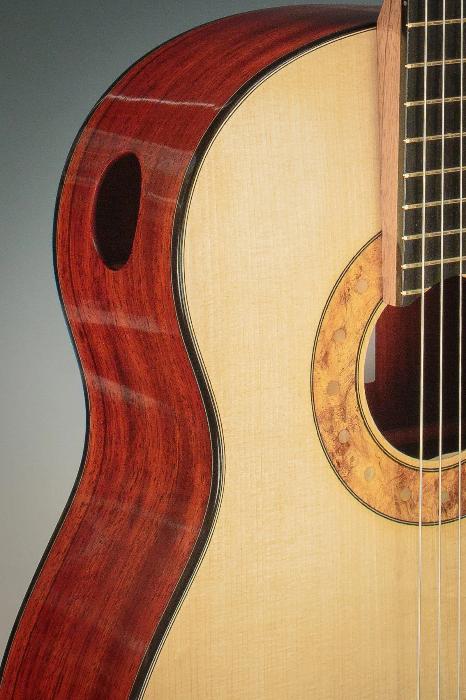 Tony Ennis Classical Guitar, The X-1: Padauk & Spruce - SOLD