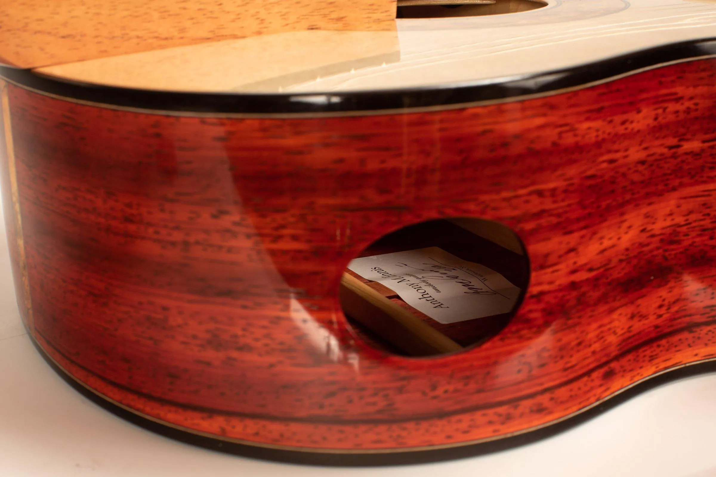 Tony Ennis Classical Guitar, The X-1: Padauk & Spruce - SOLD