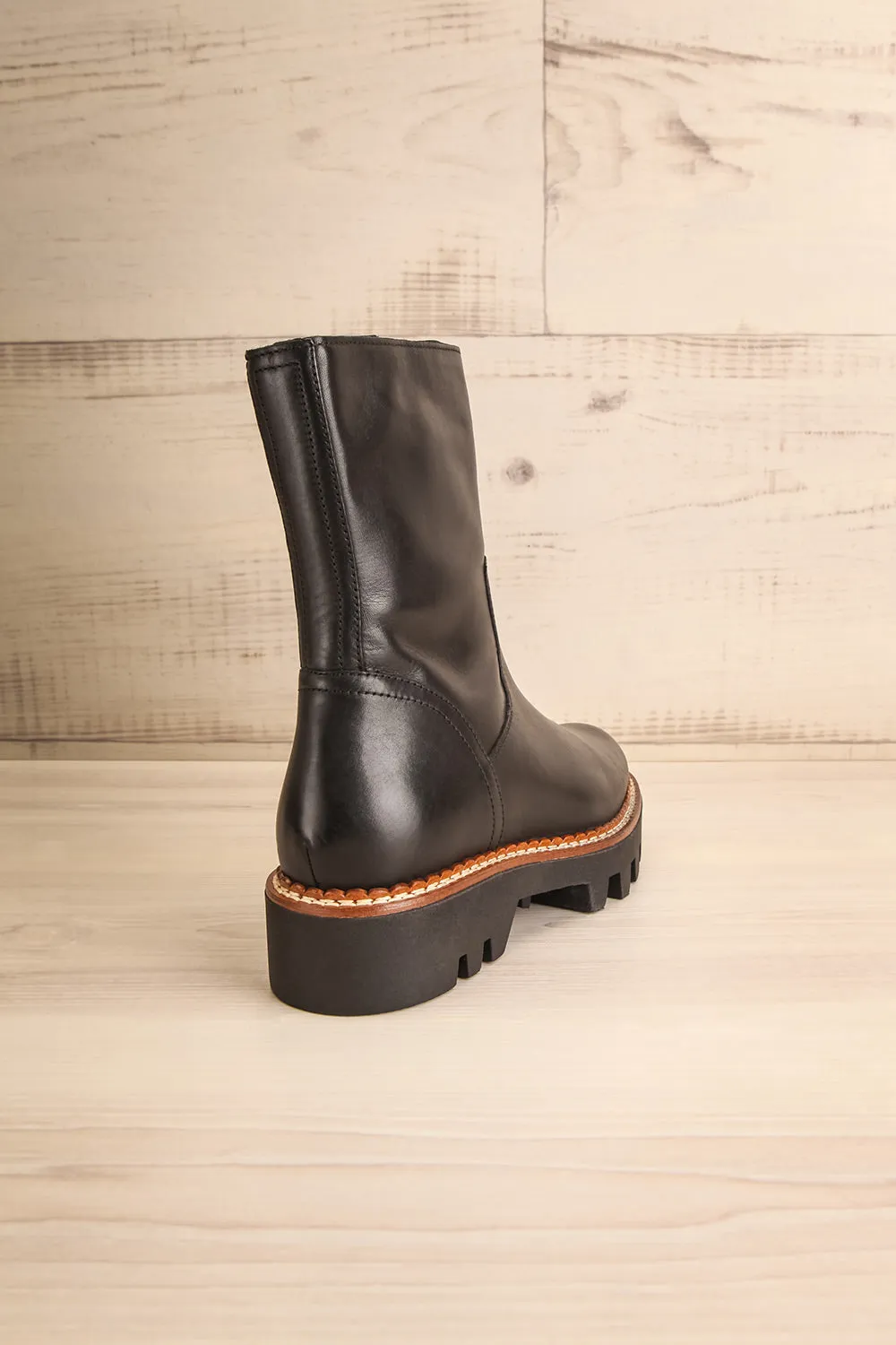 Torio | Black Ankle Boots